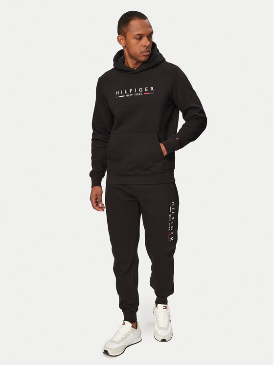 Tommy Hilfiger Tommy Hilfiger Tepláková souprava MW0MW29730 Černá Regular Fit