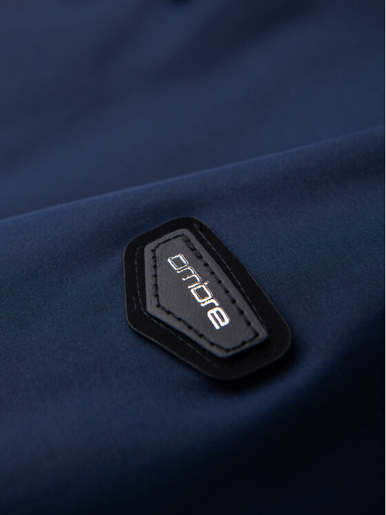 Ombre Ombre Kurtka przejściowa C580 Granatowy Regular Fit