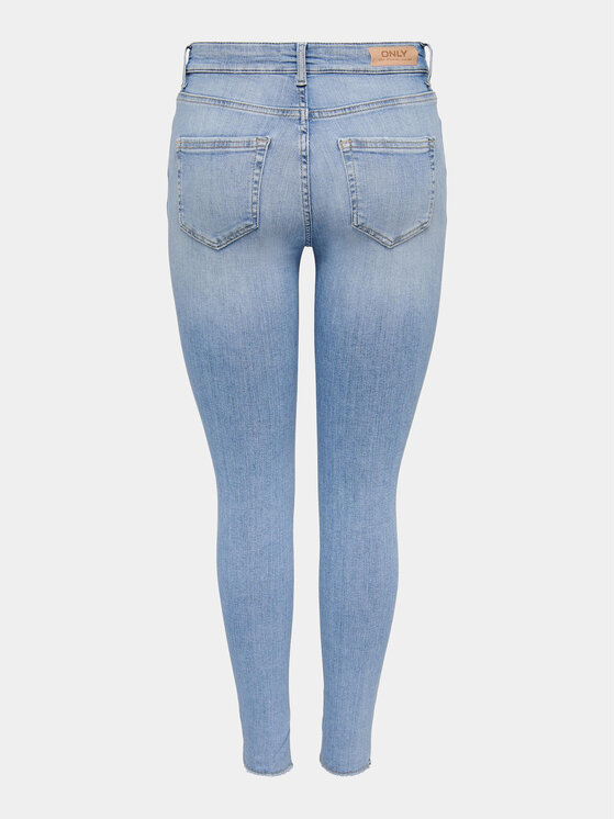 ONLY ONLY Jeans hlače Blush 15282346 Modra Skinny Fit