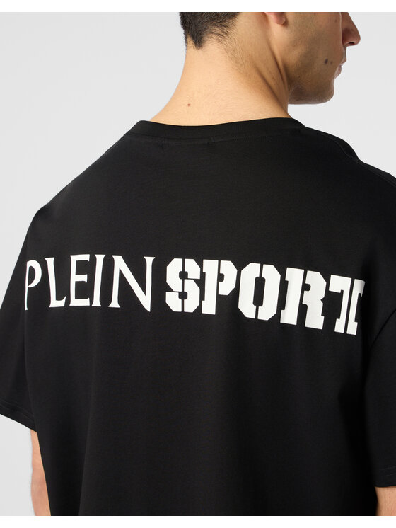 Plein Sport Plein Sport T-Shirt 28355 Czarny Regular Fit