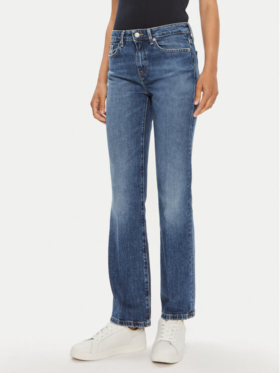 Tommy Hilfiger Tommy Hilfiger Farmer WW0WW42192 Kék Bootcut Fit