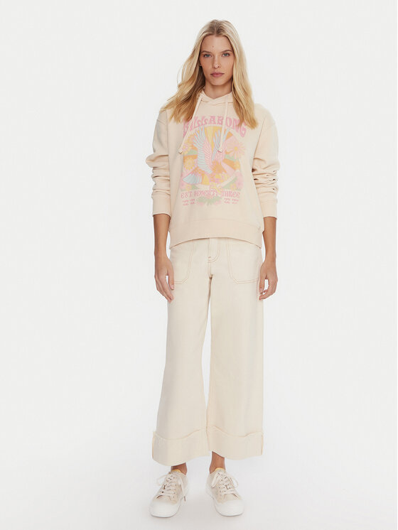 Billabong Billabong Суитшърт EBJSF00186 Жълт Regular Fit
