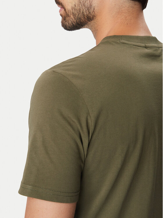 Napapijri Napapijri T-Shirt NP0A88TR Khaki Regular Fit