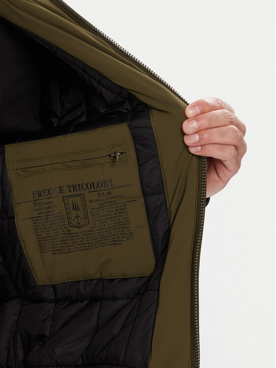 Aeronautica Militare Aeronautica Militare Bomber-jakk 252AB3026UCT03264 Roheline Regular Fit