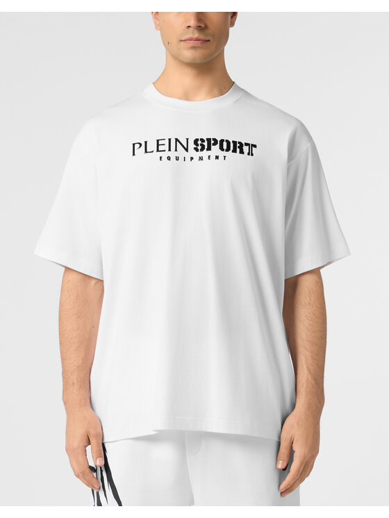Plein Sport Plein Sport T-shirt 31014 Bianco Regular Fit