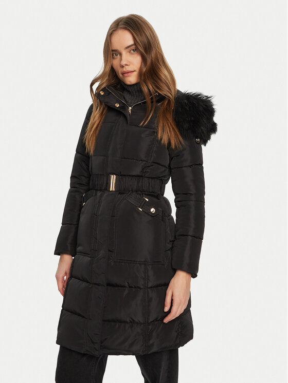 Artigli Artigli Geacă de iarnă ACPM000300 Negru Regular Fit