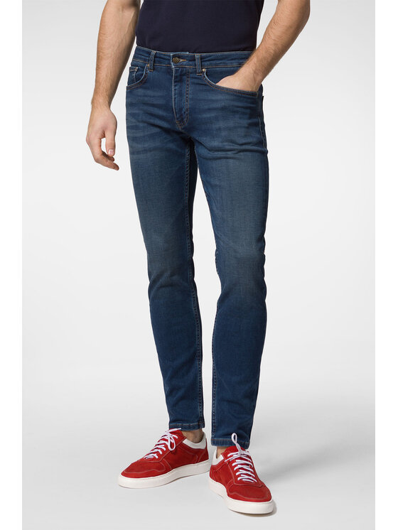 Próchnik Próchnik Jeansy SP113222000022 Granatowy Slim Fit