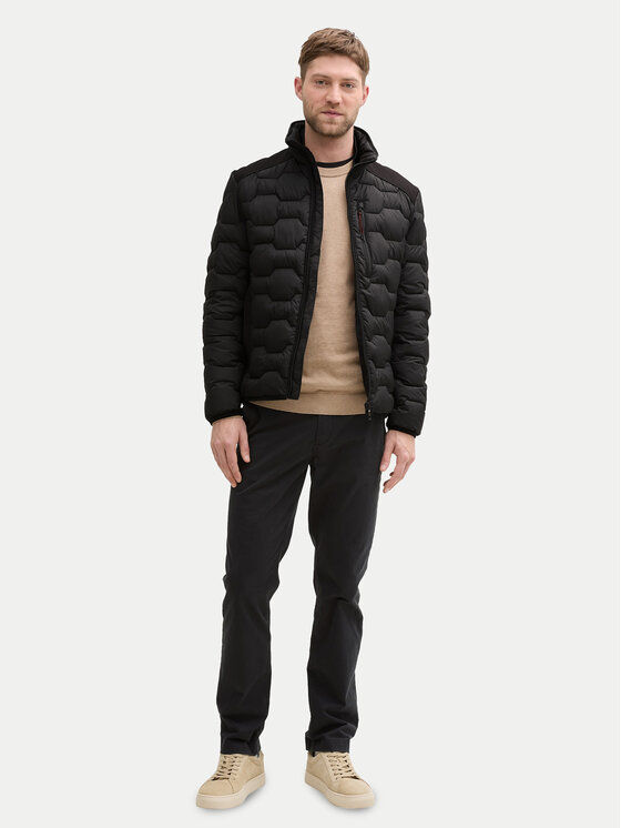 Tom Tailor Tom Tailor Kurtka przejściowa 1044089 Czarny Regular Fit