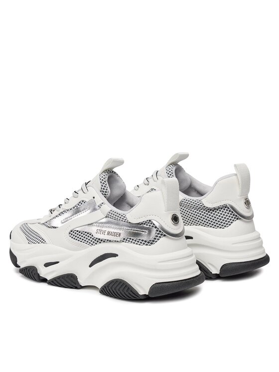 Steve Madden Steve Madden Sneakersy Possession-E Sneaker SM19000033-04005-04D Srebrny