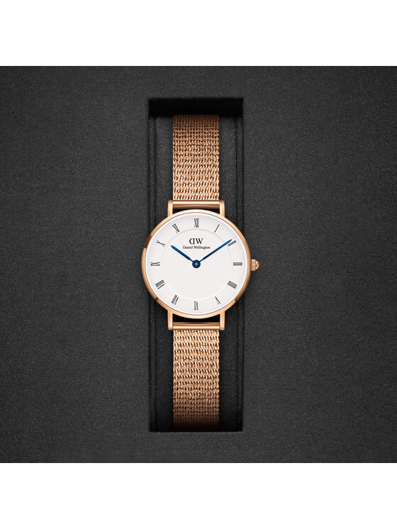 Daniel Wellington Daniel Wellington Laikrodis Petite Roman Numerals Melrose DW00100681 Auksinė