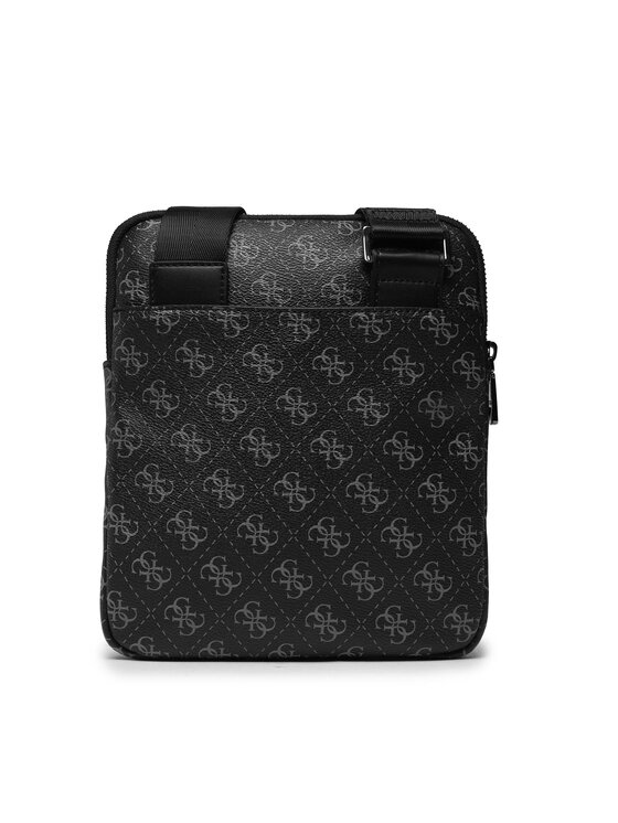 Guess Guess Мъжка чантичка Vezzola Smart HMEVZL P2223 Черен