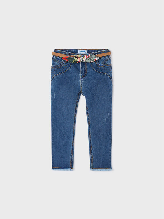 Mayoral Mayoral Jeans hlače 3509 Mornarsko modra