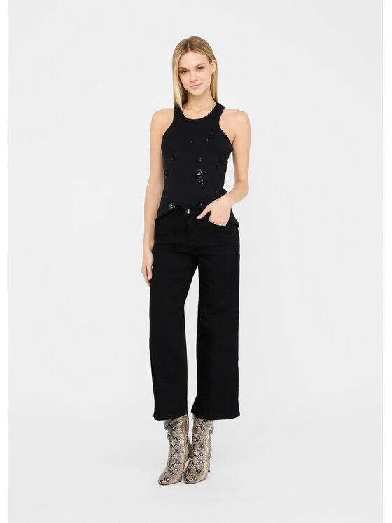 Liu Jo Liu Jo Jeans UF5060DS01588000 Nero Regular Fit