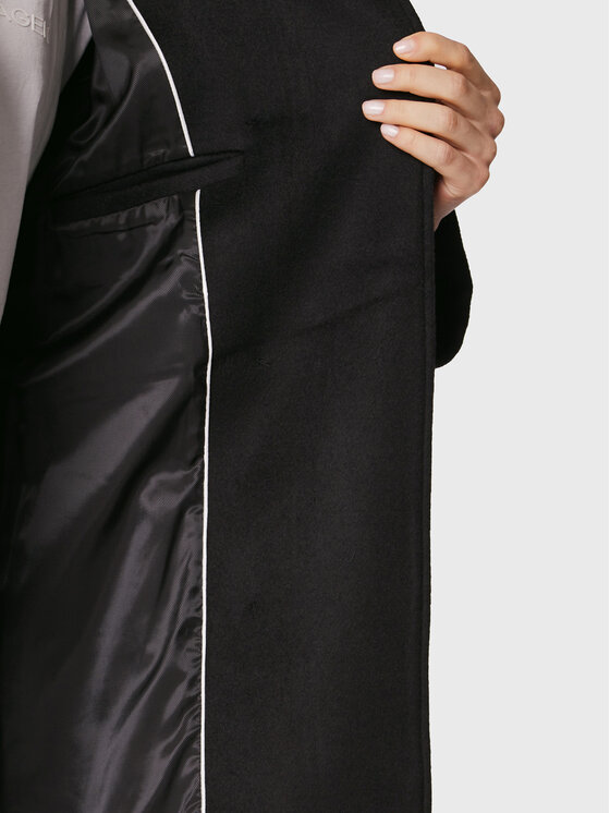 Bruuns Bazaar Bruuns Bazaar Prehodni plašč Catarina BBW3009 Črna Regular Fit