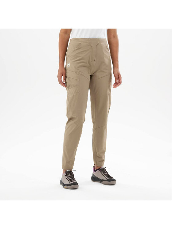 Millet Millet Spodnie outdoor Cimaï Poly Pant W Szary Relaxed Fit