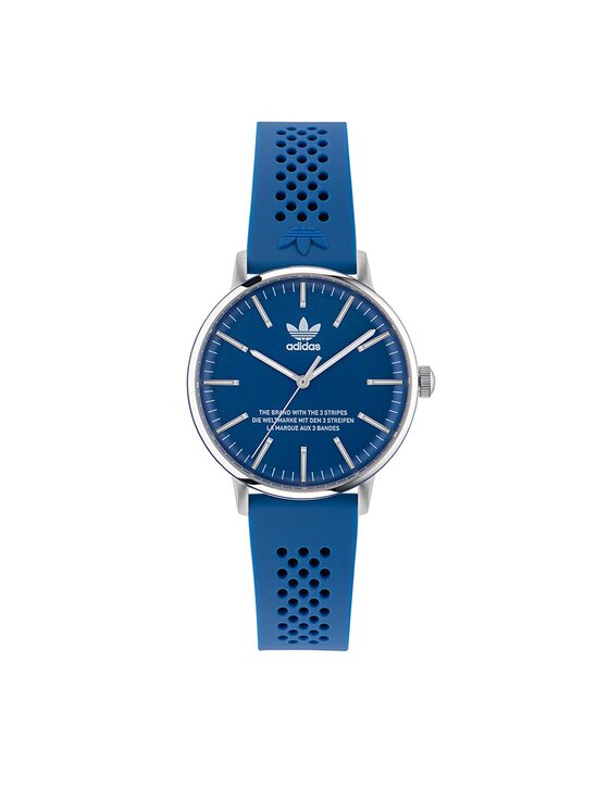 Adidas Originals Sat Code One Watch AOSY23022 Srebrna