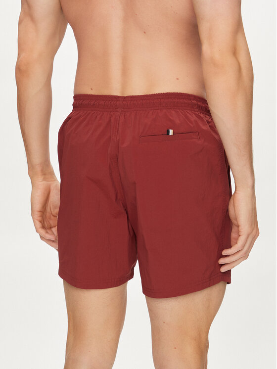 BOSS Boss Плувни шорти Octopus 50515296 Червен Regular Fit