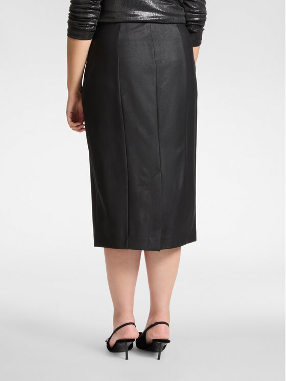 Elena Mirò Elena Mirò Gonna midi 1045Z000059N033 Nero Slim Fit