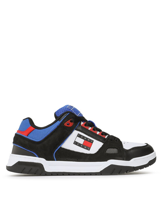 Tommy Jeans Snīkeri Skate Sneaker EM0EM01134 Melns