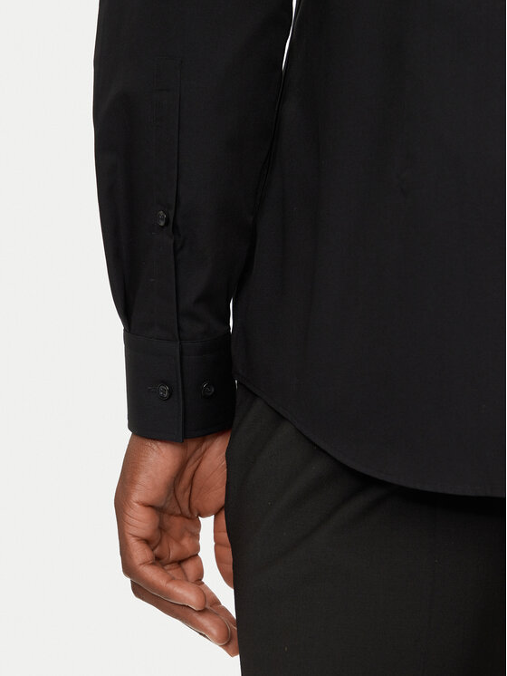 HUGO Hugo Ing C-Jenno 50289499 Fekete Slim Fit