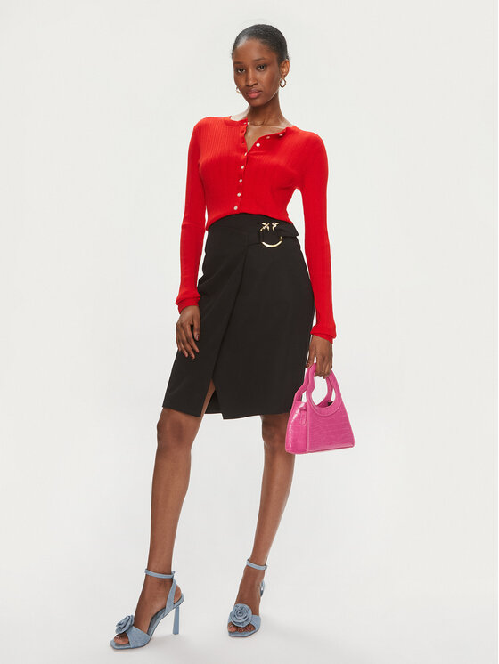 PINKO Pinko Minirock Eurito 103081 A1L2 Schwarz Regular Fit