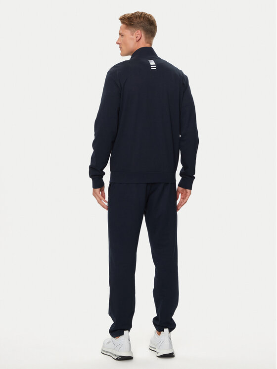 EA7 Emporio Armani EA7 Emporio Armani Trenerka 8NPV61 PJVRZ 1562 Tamnoplava Regular Fit
