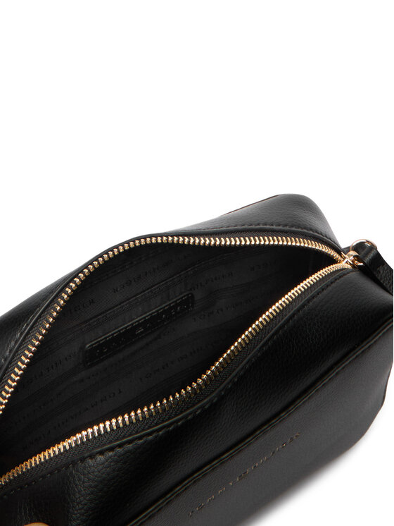 Tommy Hilfiger Tommy Hilfiger Torebka Th Logo Camera Bag AW0AW18115 Czarny