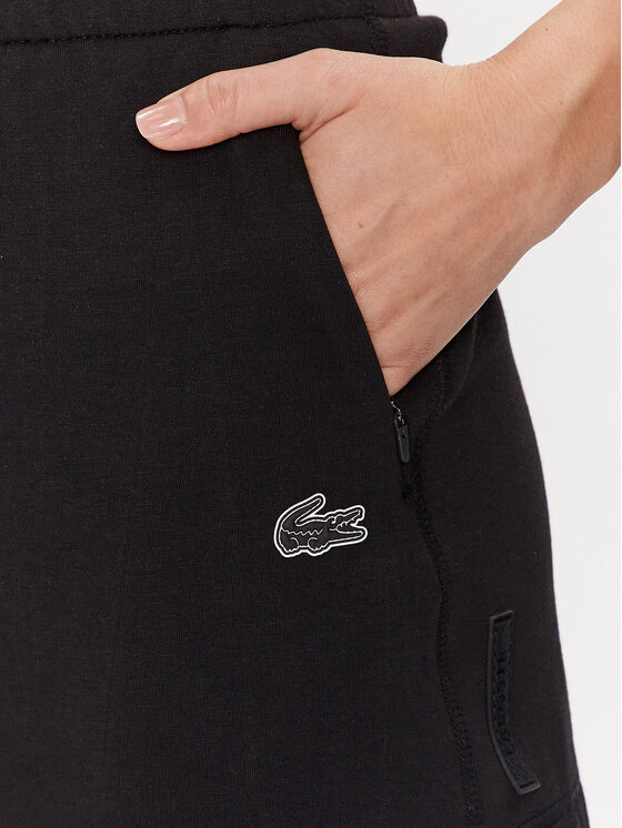 Lacoste Lacoste Sportske kratke hlače GF5378 Crna Regular Fit