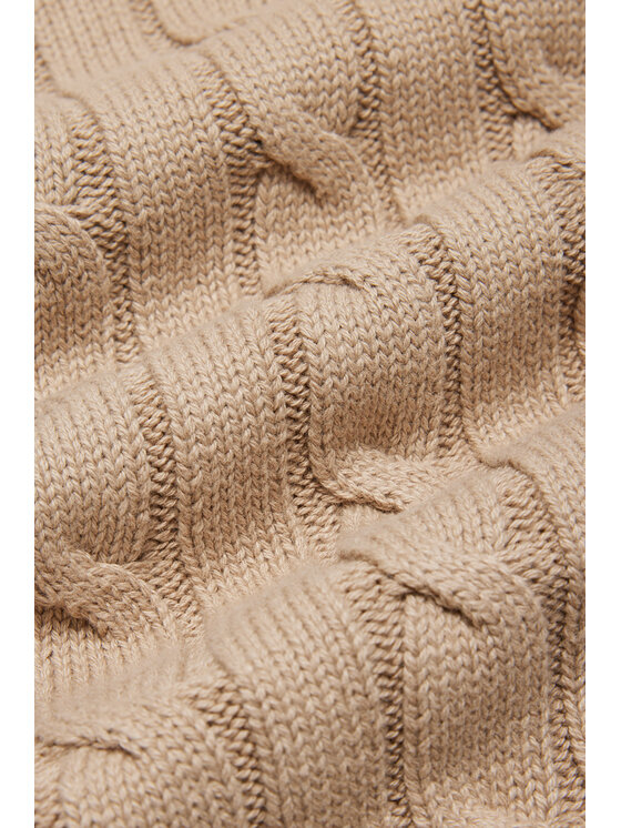 Lancerto Lancerto Sweter Vetle SW073224000091 Beżowy Regular Fit