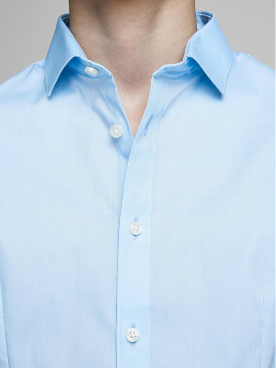 Jack&Jones Junior Jack&Jones Junior Camicia Parma 12151620 Celeste Regular Fit