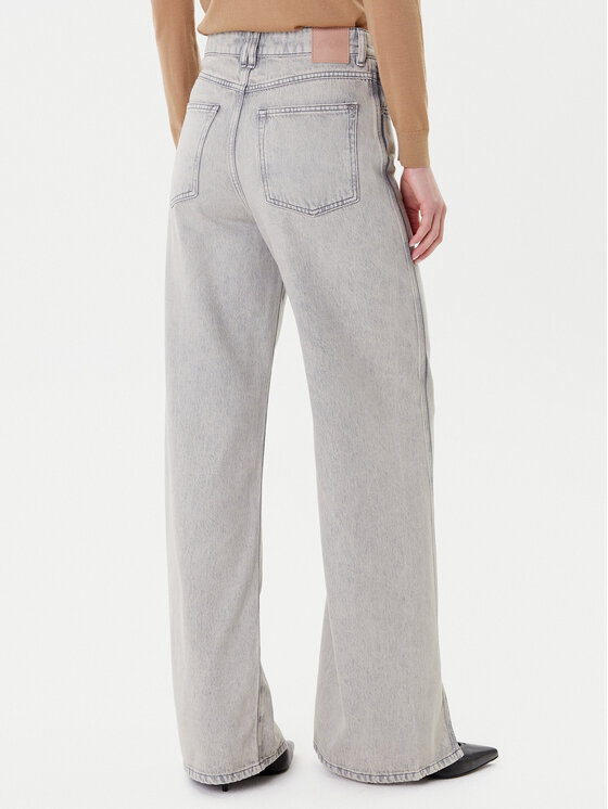 BOSS BOSS Дънки C_Marlene Hr Split 50542436 Сив Relaxed Fit