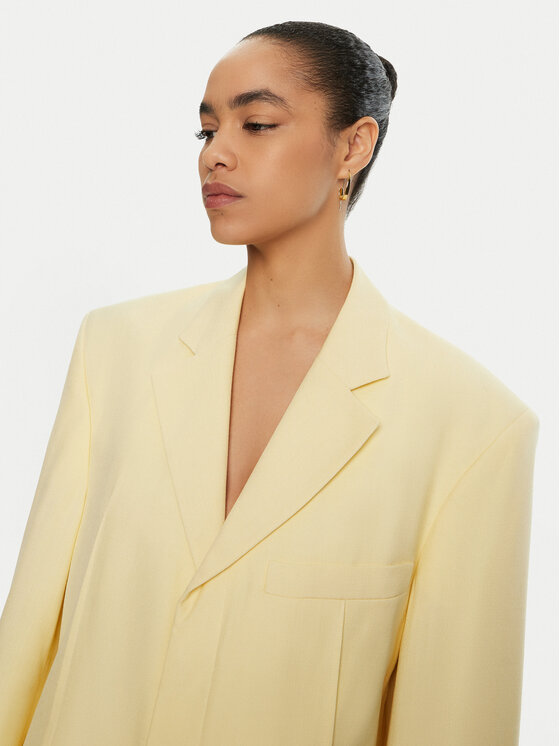 JACQUEMUS JACQUEMUS Sako 22E213JA101 Žltá Regular Fit