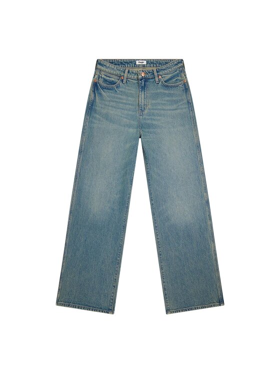 Wrangler Wrangler Jeansy Loose Straight Niebieski Loose Fit