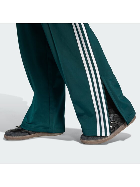 adidas adidas Spodnji del trenirke Firebird KG3701 Zelena Loose Fit