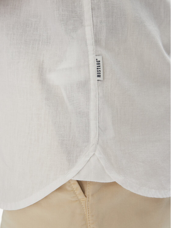 Mustang Mustang Camicia Yuma 1016469 Bianco Regular Fit