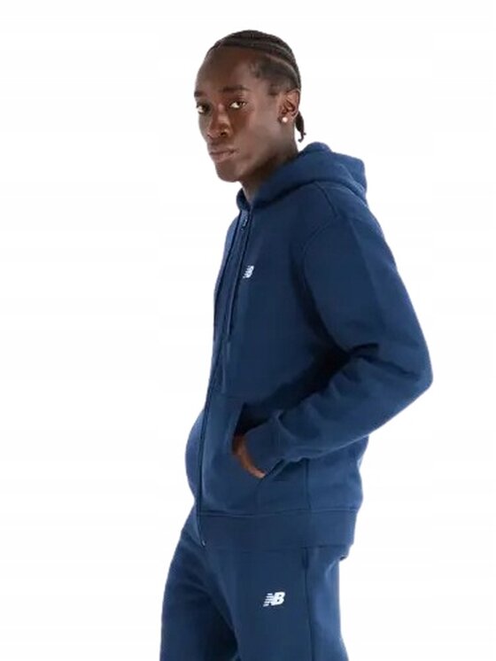 New Balance New Balance Bluza MJ43902NNY Niebieski Standard Fit