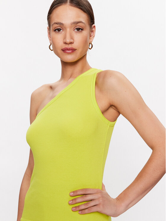 b.young b.young Top Sanana 20813300 Žuta Slim Fit