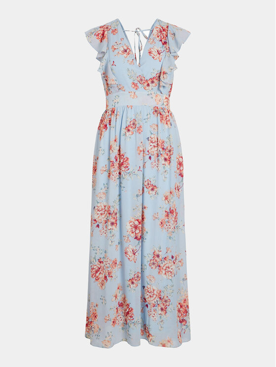 Vila Vila Sommerkleid Karin 14089077 Himmelblau Regular Fit