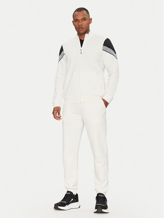 EA7 Emporio Armani EA7 Emporio Armani Tepláková souprava 7M000268 AF12451 U0005 Bílá Regular Fit