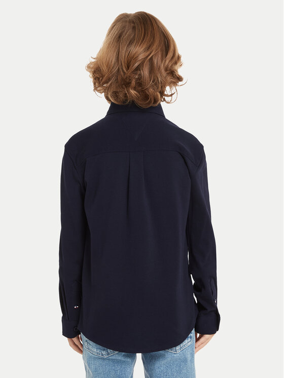 Tommy Hilfiger Tommy Hilfiger Hemd KB0KB09077 Dunkelblau Regular Fit