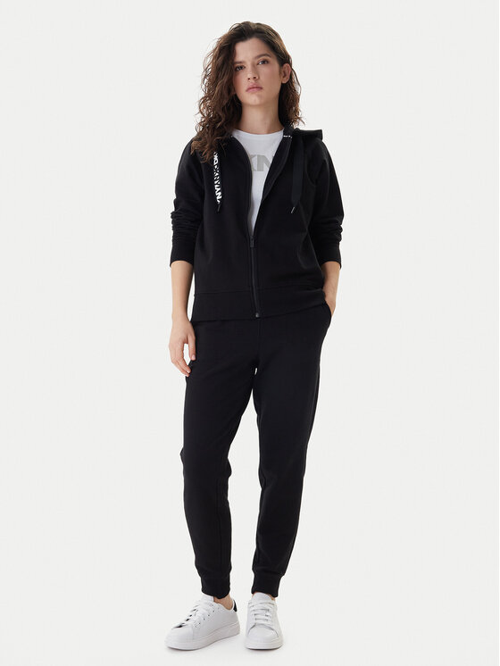 DKNY Sport DKNY Sport Džemperis DP5J9510 Juoda Relaxed Fit