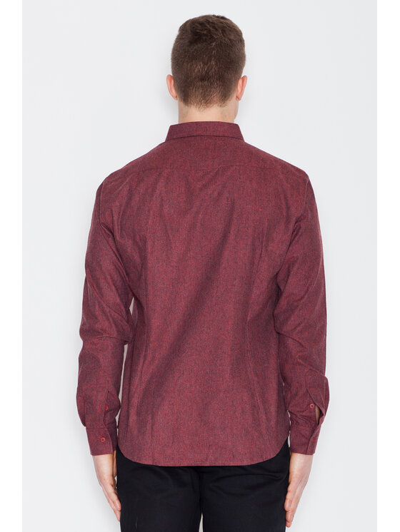 Visent Visent Camicia V010 Bordeaux Regular Fit