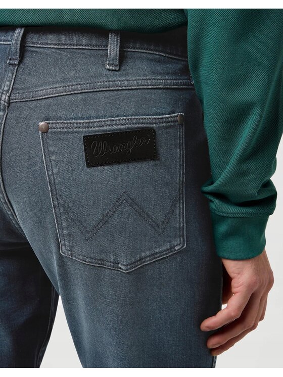Wrangler Wrangler Jeansy Larston Niebieski Slim Fit