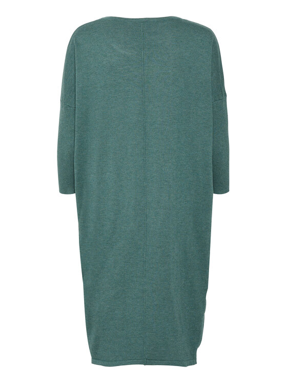 Saint Tropez Saint Tropez Strickkleid 30512181 Grün Casual Fit