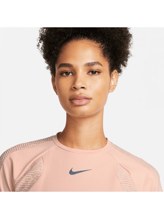 Nike Nike T-shirt Run Division Dr-FIT ADV Arancione Regular Fit