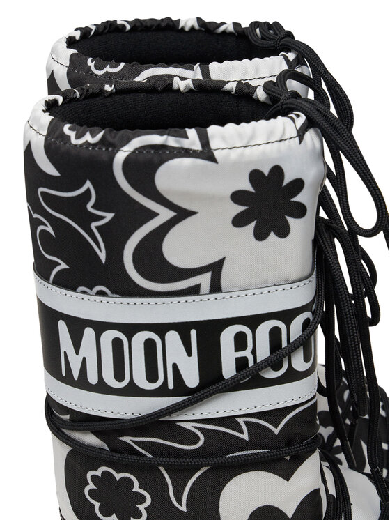 Moon Boot Moon Boot Μπότες Χιονιού Mb Icon Flower 80D1402940 Μαύρο