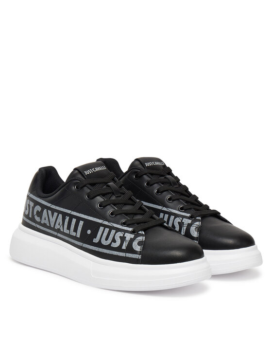 Just Cavalli Just Cavalli Sneakers 78QA3SBC ZPA95 Nero