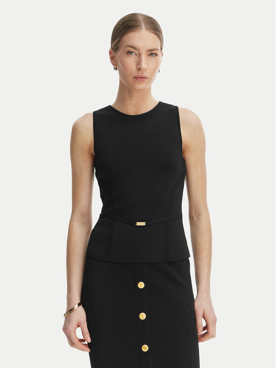 Marciano Guess Bluză G6GR23 Z0760 Negru Regular Fit