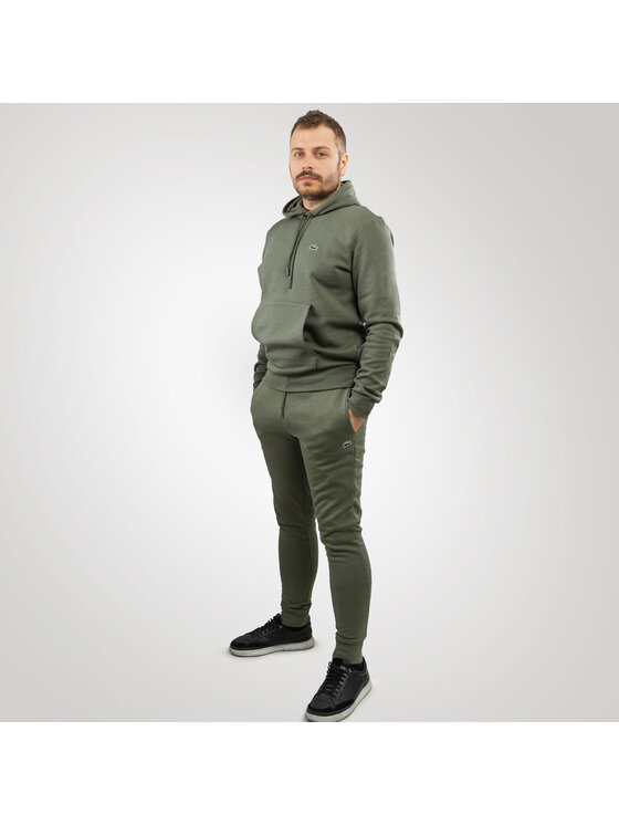 Lacoste Lacoste Bluza SH9623-316_M Zielony Regular Fit