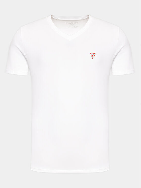 Guess Guess T-shirt M2YI32 J1314 Bianco Slim Fit